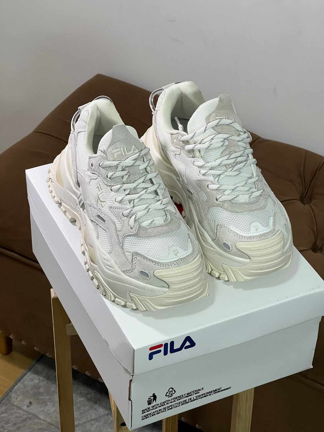 Fila Fusion Blancas