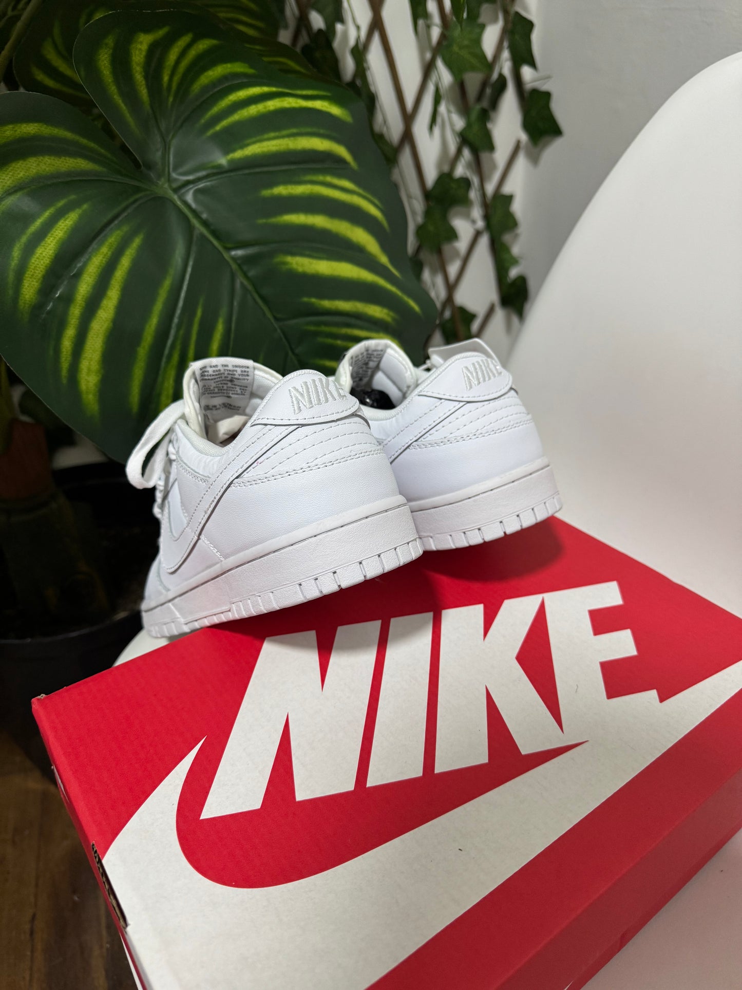 Nike SB Dunk Low “Triple White”