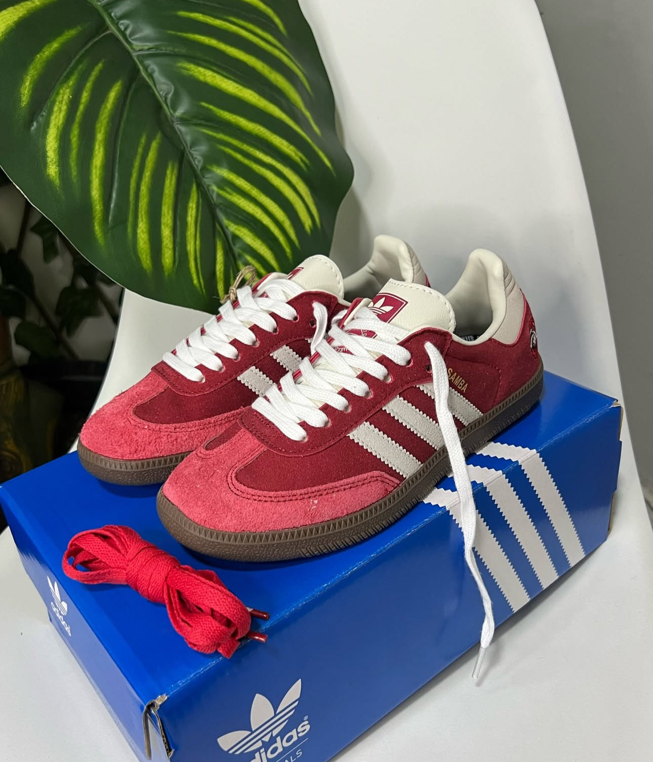Adidas Samba OG “Talchum Pack Scarlet”