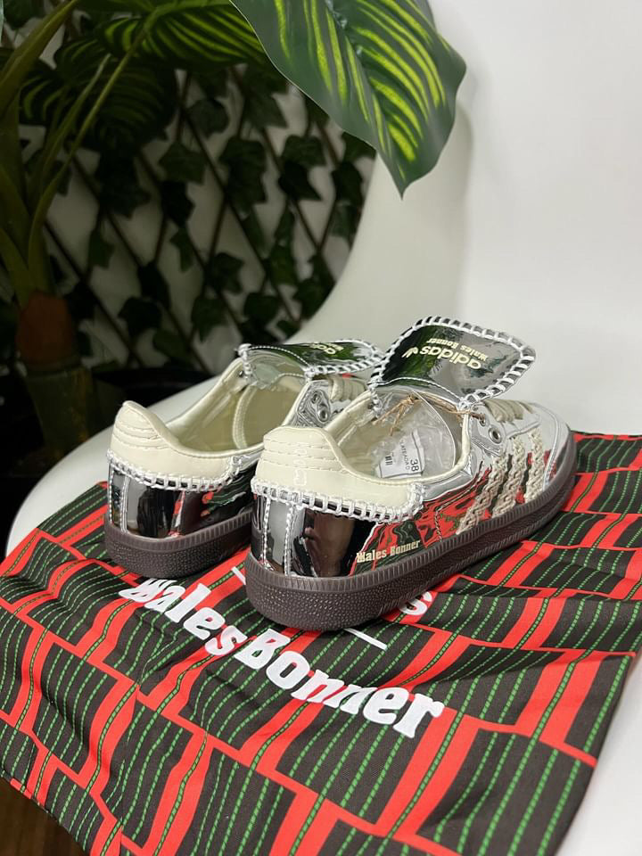Adidas Samba Silver X Wales Bonner