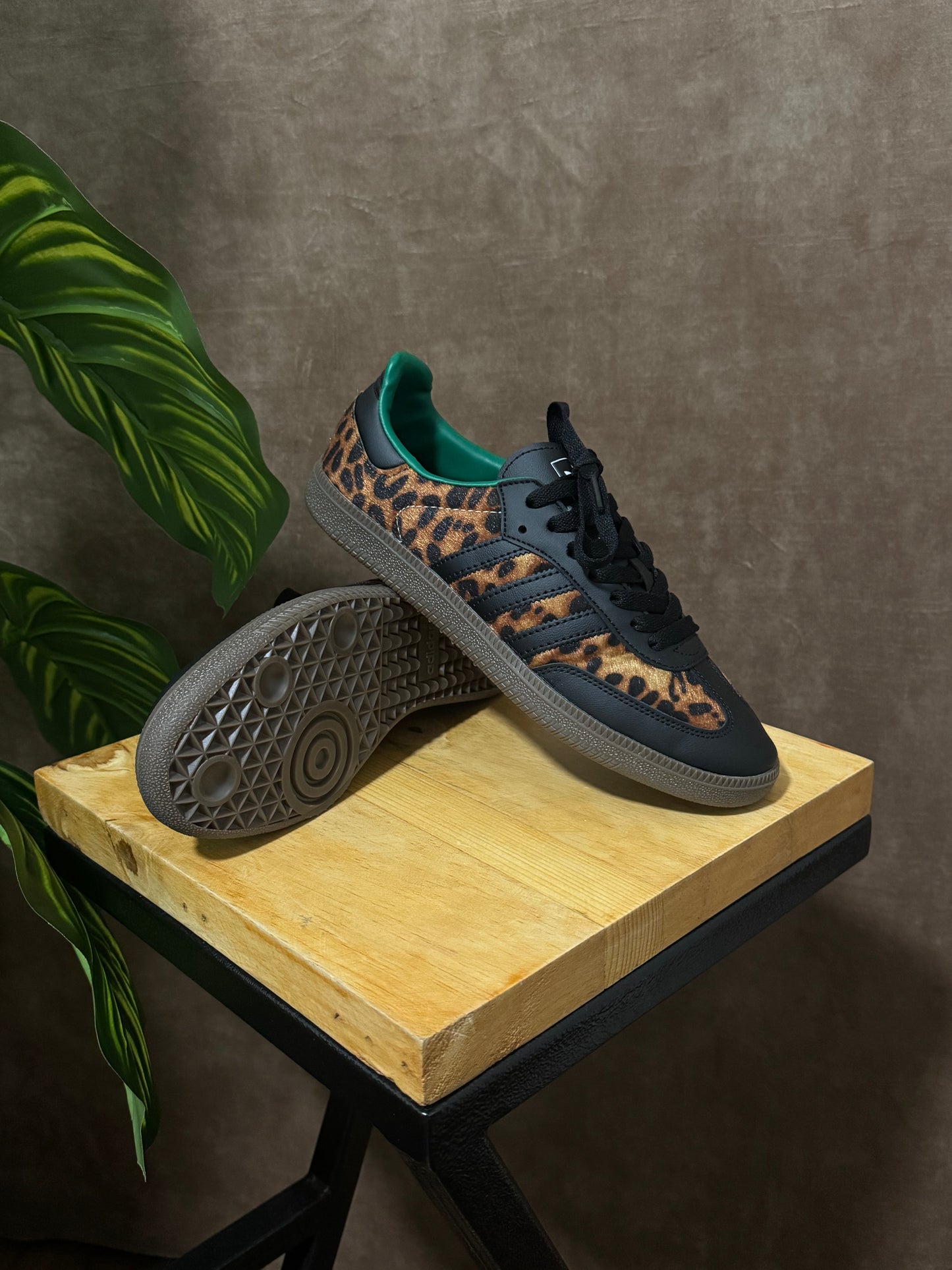 Adidas Samba OG “Black Green Leopard”