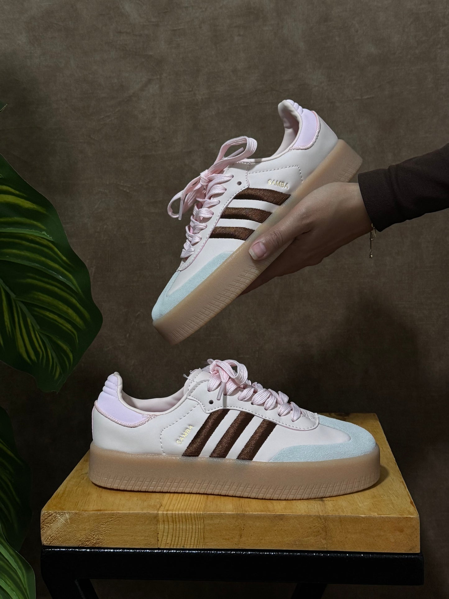 Adidas Samba Plataforma “Blunt Rose”