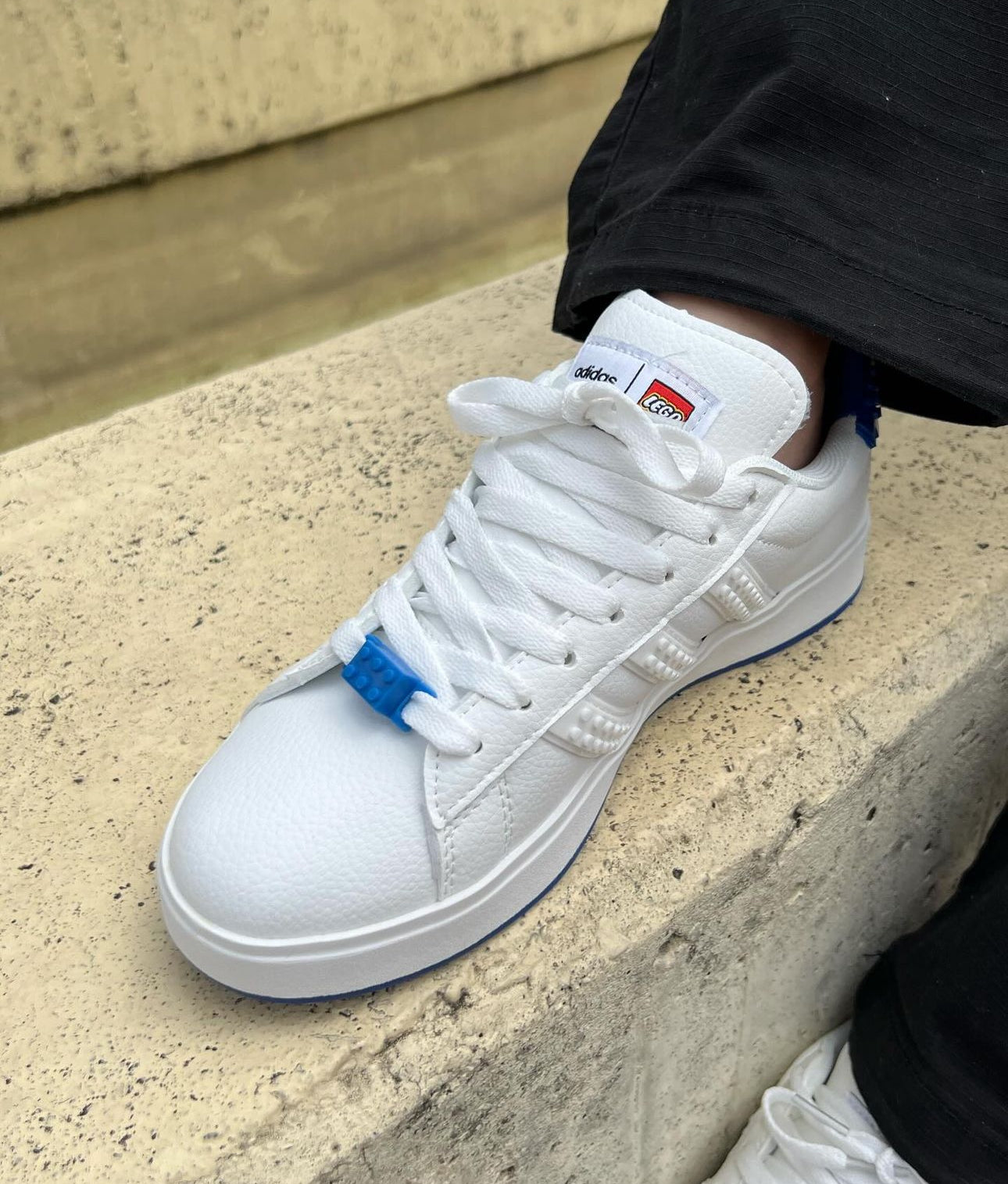 Adidas Grand Court x Lego “Blue”