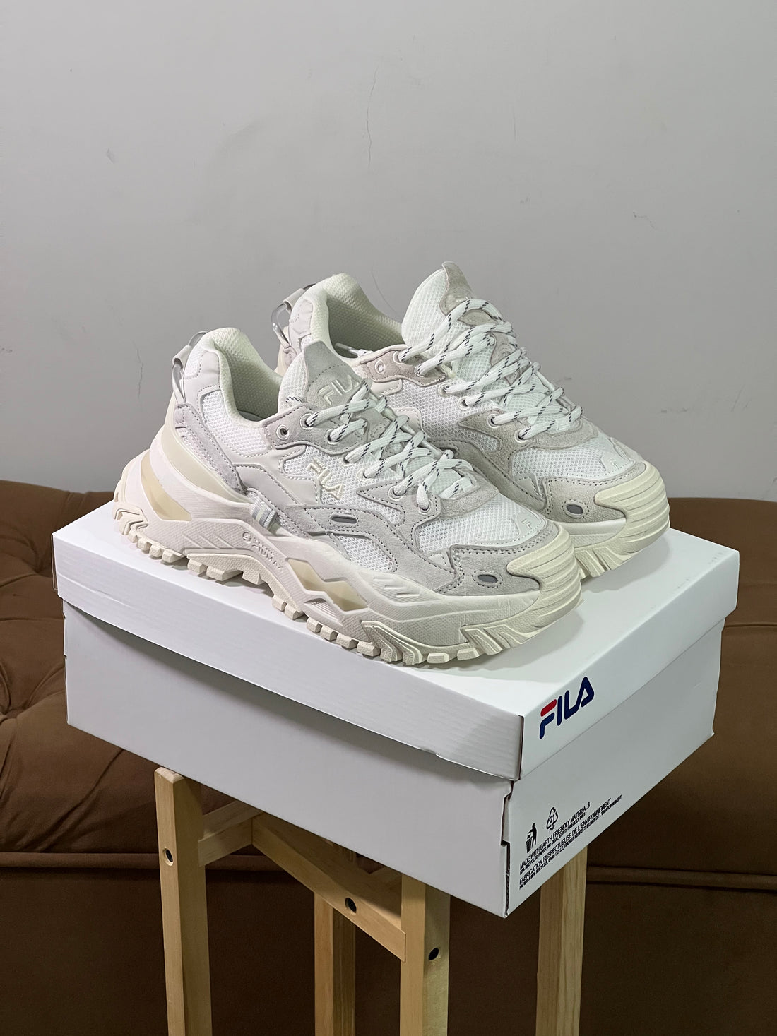 Fila Fusion Blancas