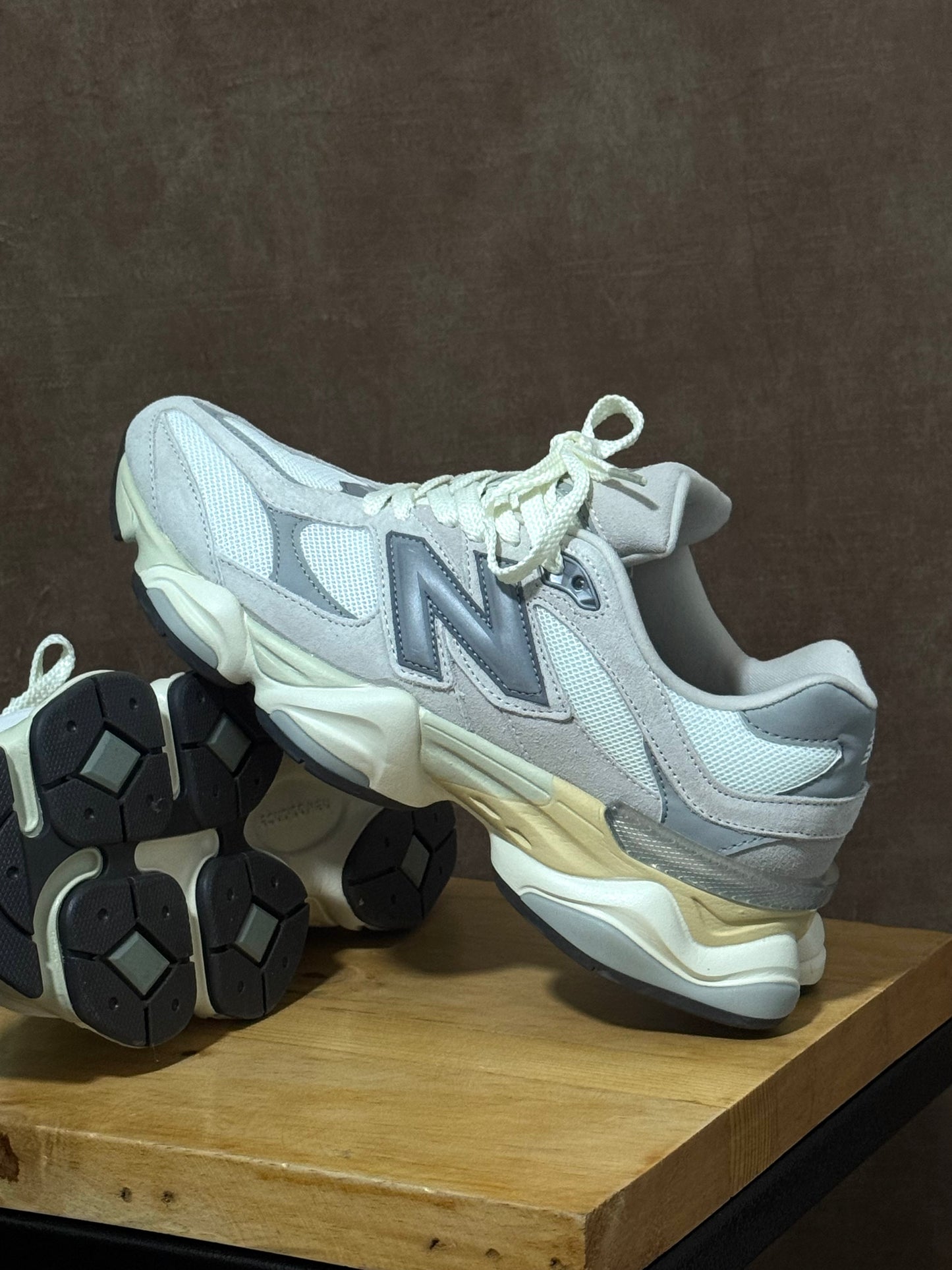 New Balance 9060 Sea Salt White