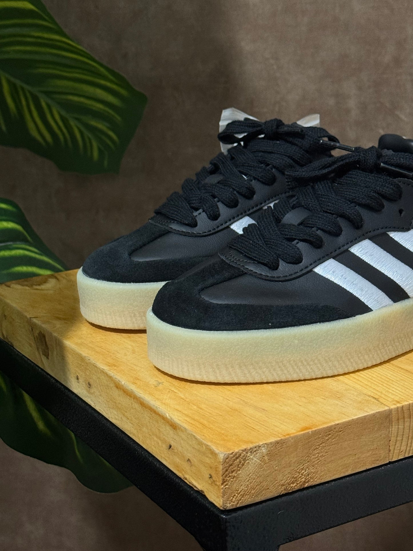 Adidas Samba Plataforma “Black”