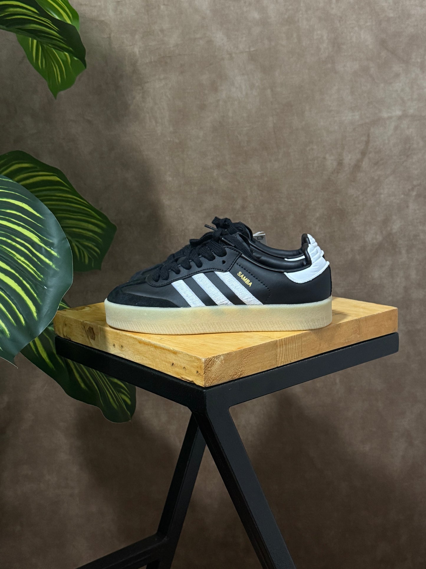 Adidas Samba Plataforma “Black”