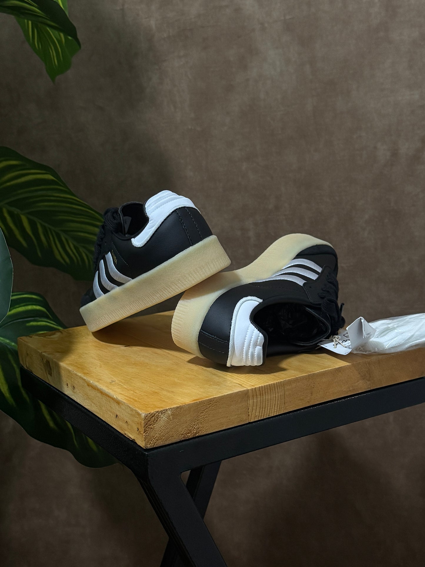 Adidas Samba Plataforma “Black”