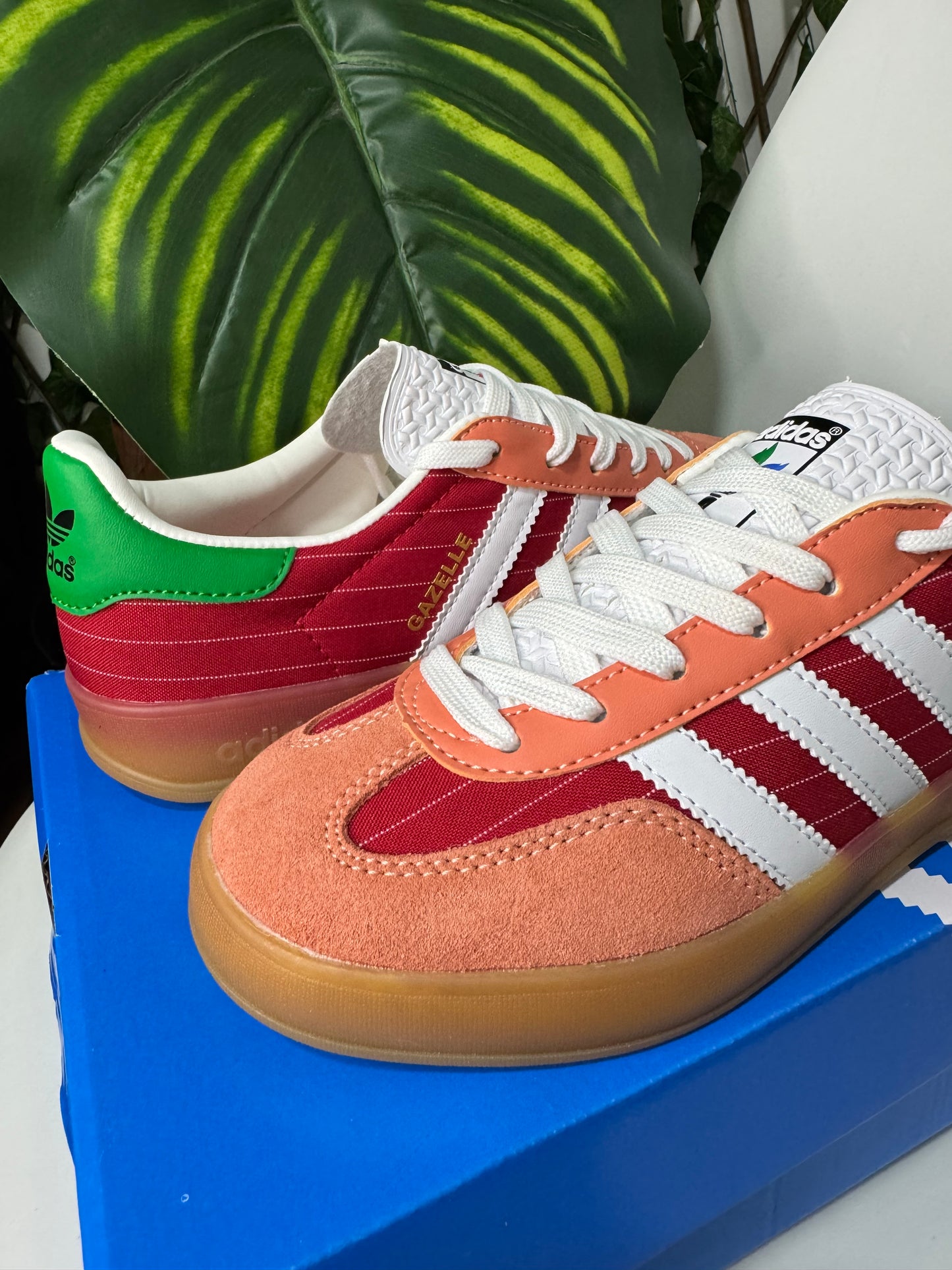 Adidas Gazelle Indoor “Paris Olympics-Red”