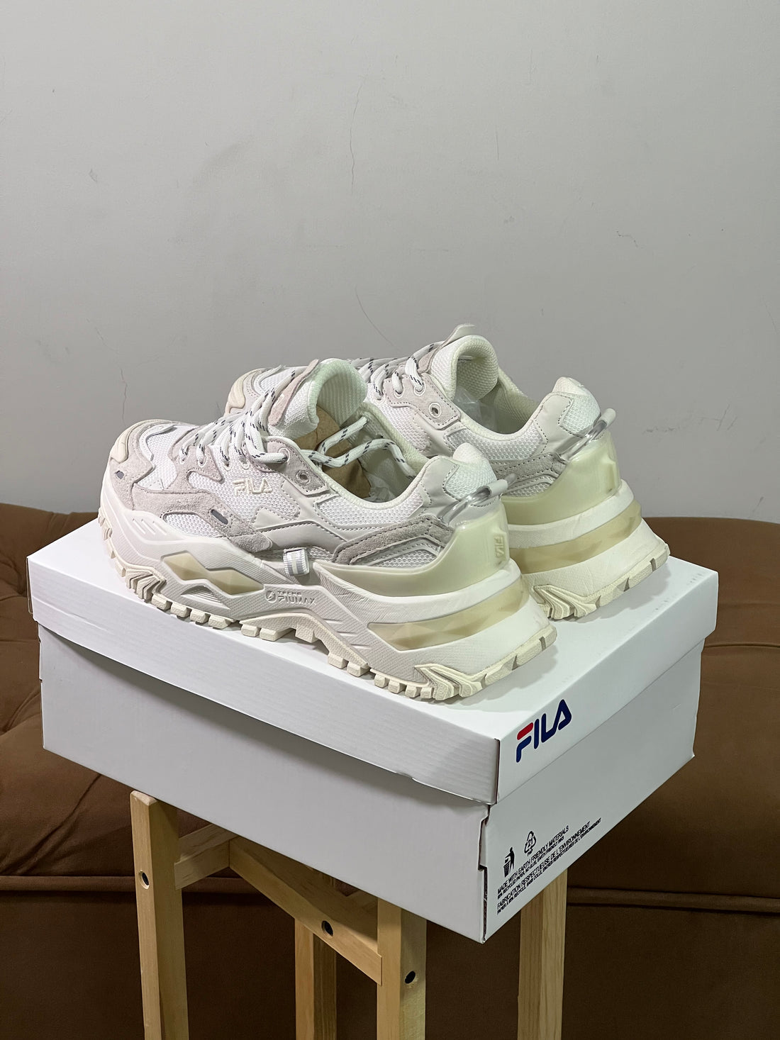Fila Fusion Blancas