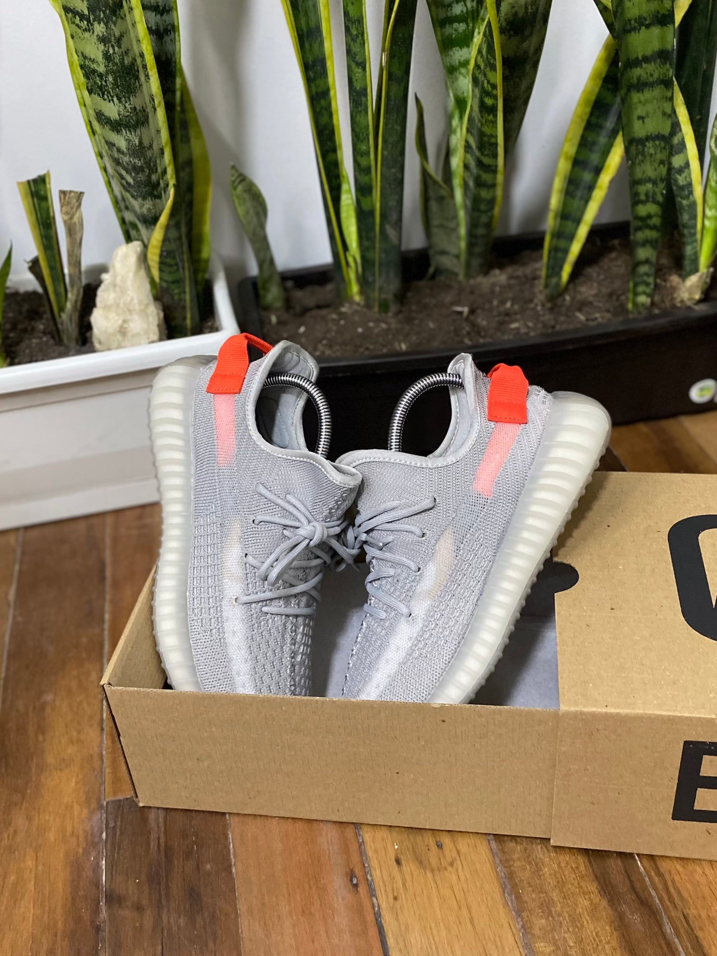 Adidas Yeezy 350 “Grey / Orange”