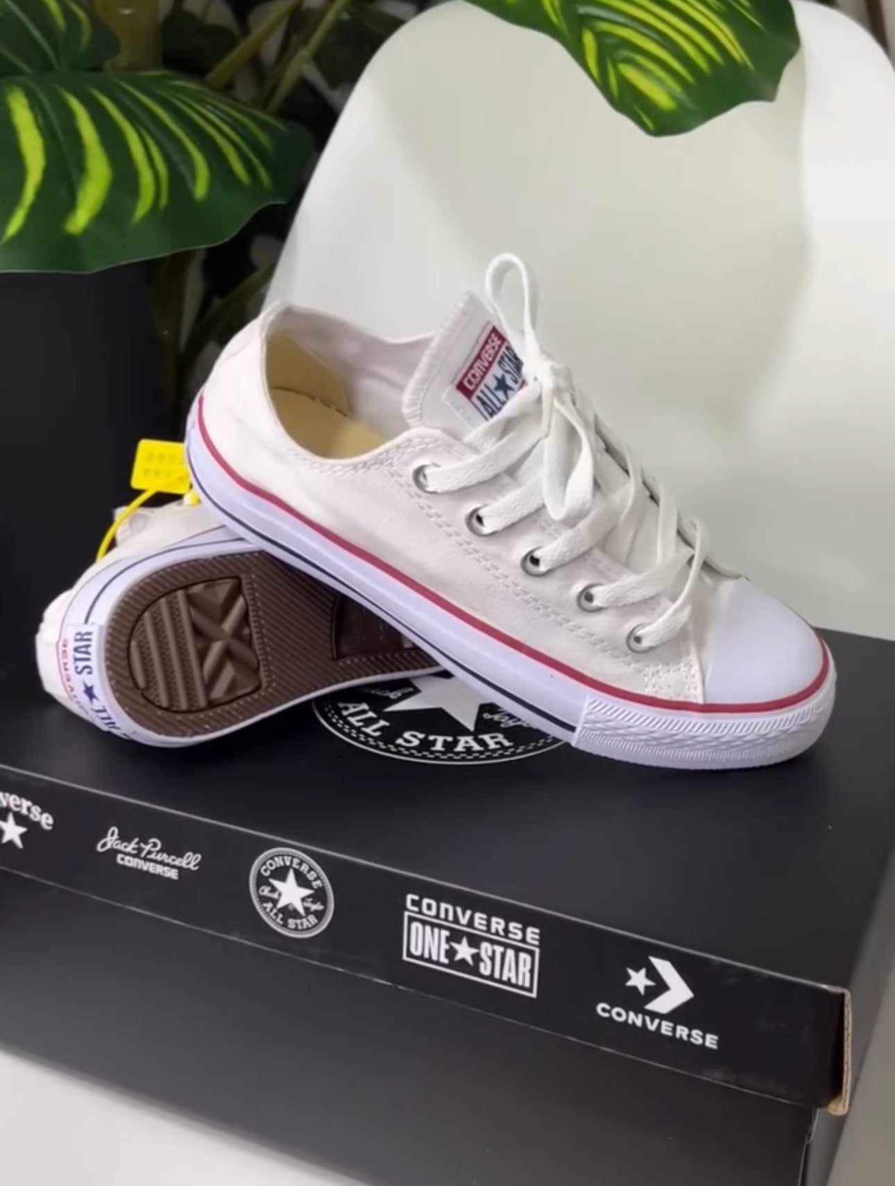 Converse Chuck Taylor All Star Low “Blancas”