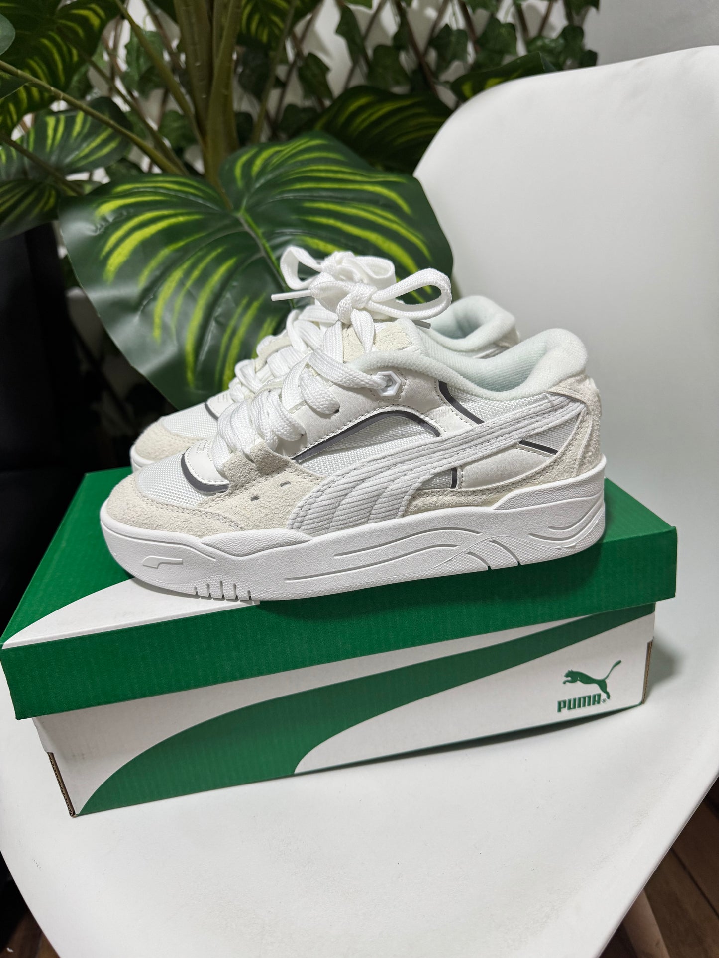 Puma 180 “White Cool Light Grey”