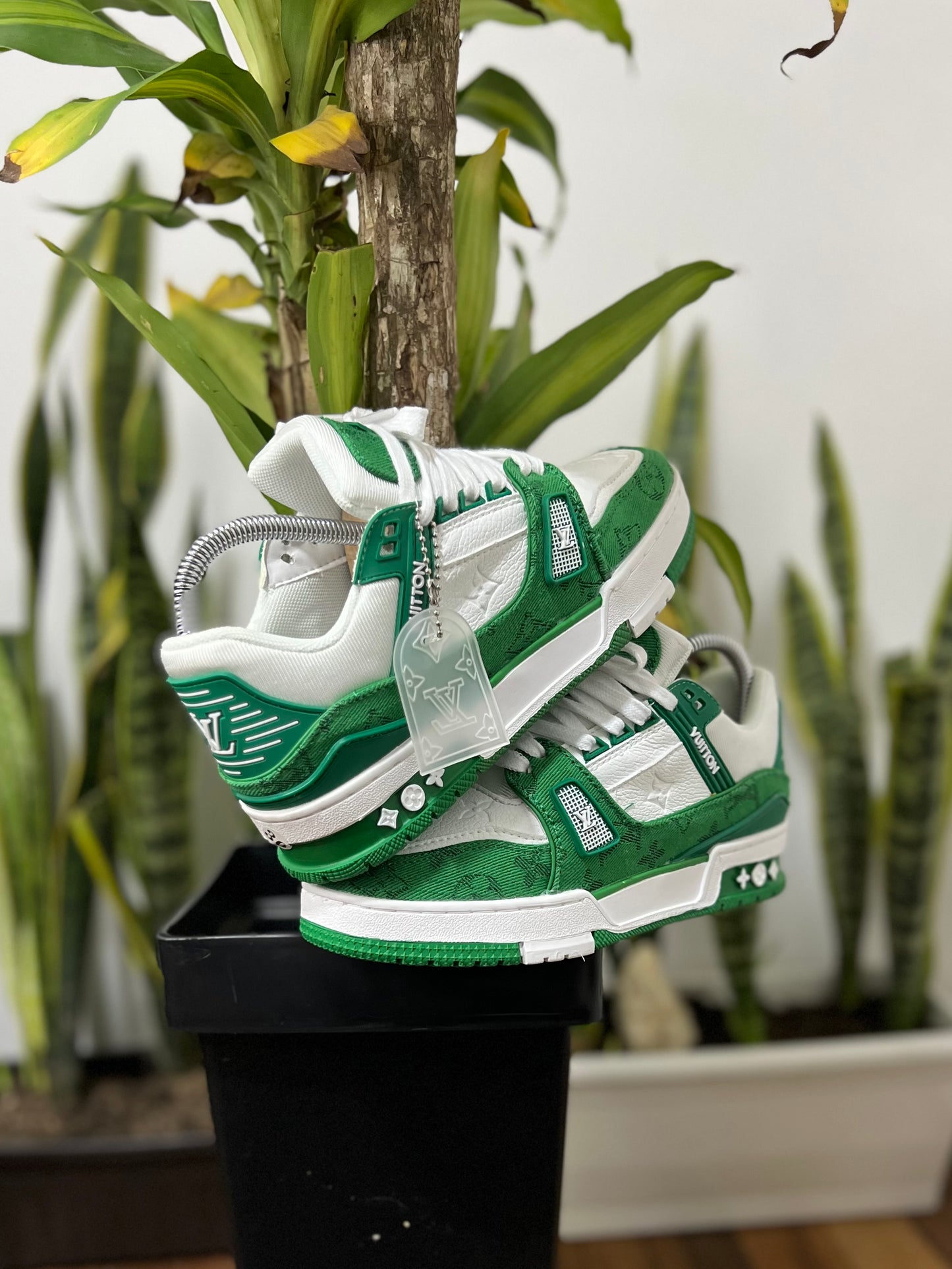 Louis Vuitton Trainer Green