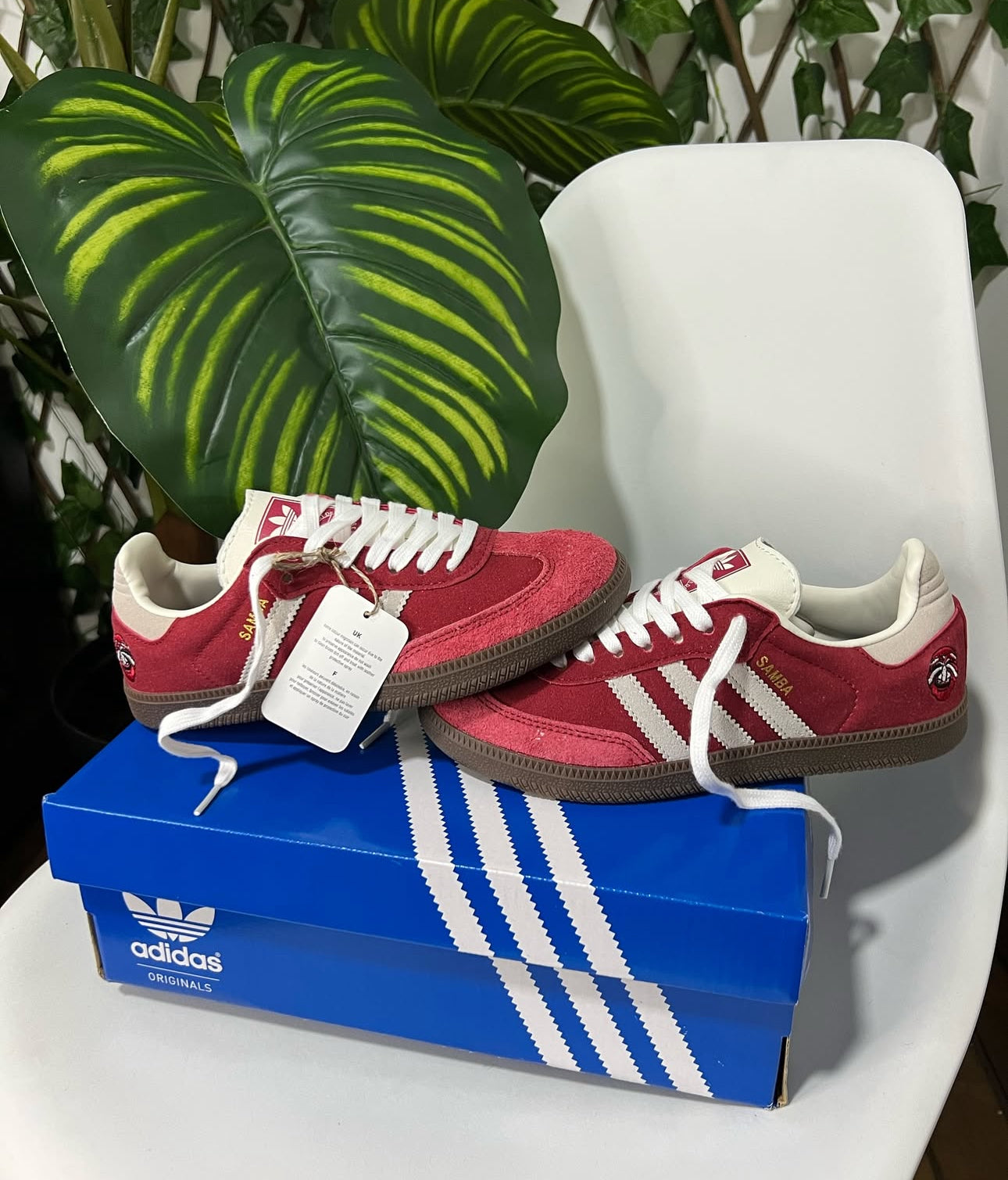 Adidas Samba OG “Talchum Pack Scarlet”