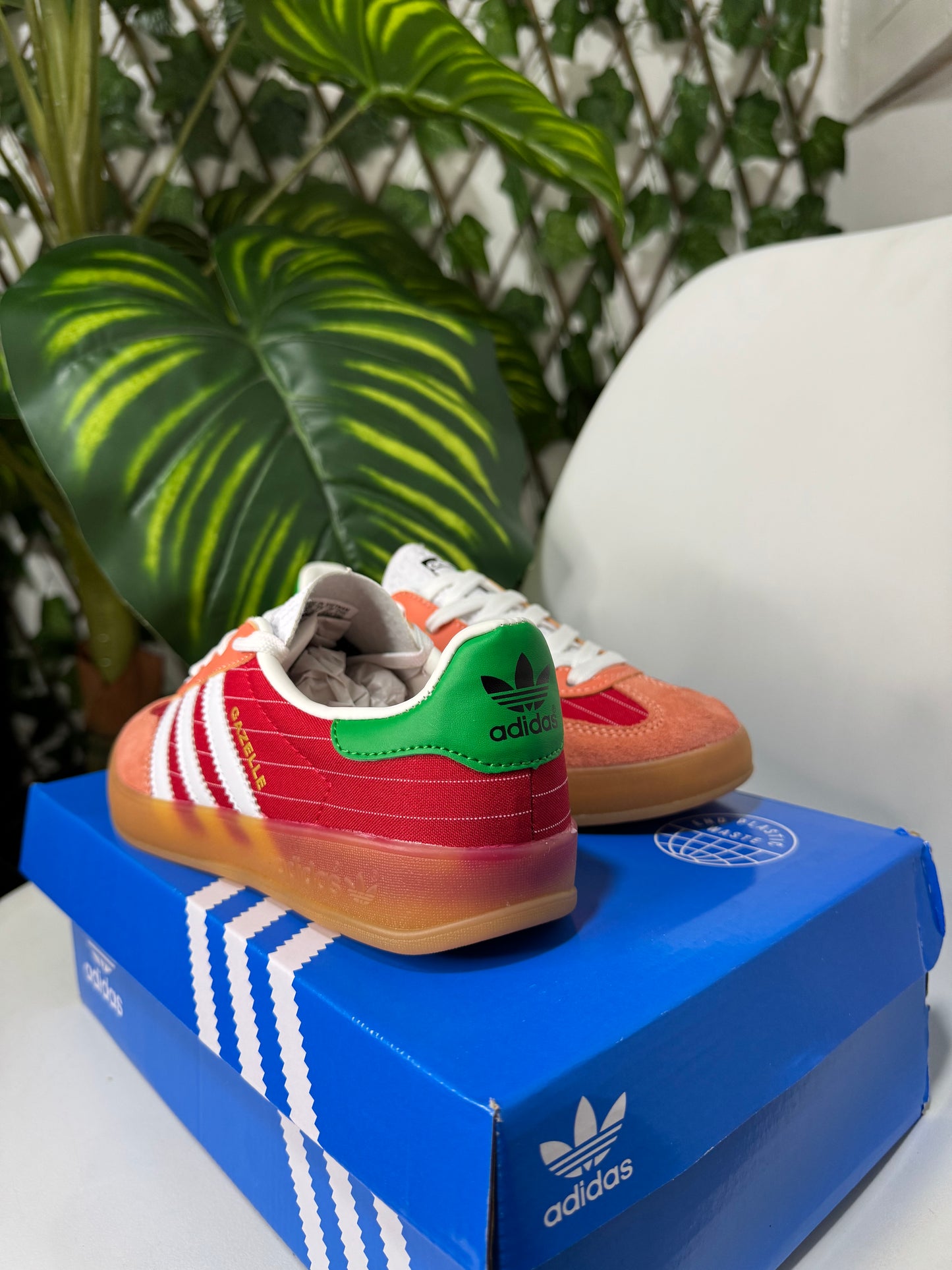 Adidas Gazelle Indoor “Paris Olympics-Red”