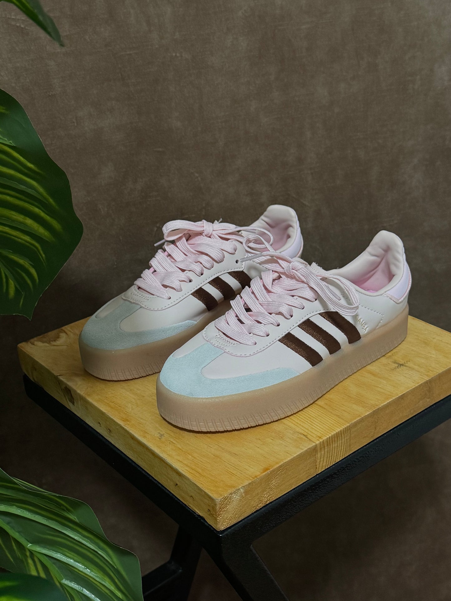 Adidas Samba Plataforma “Blunt Rose”
