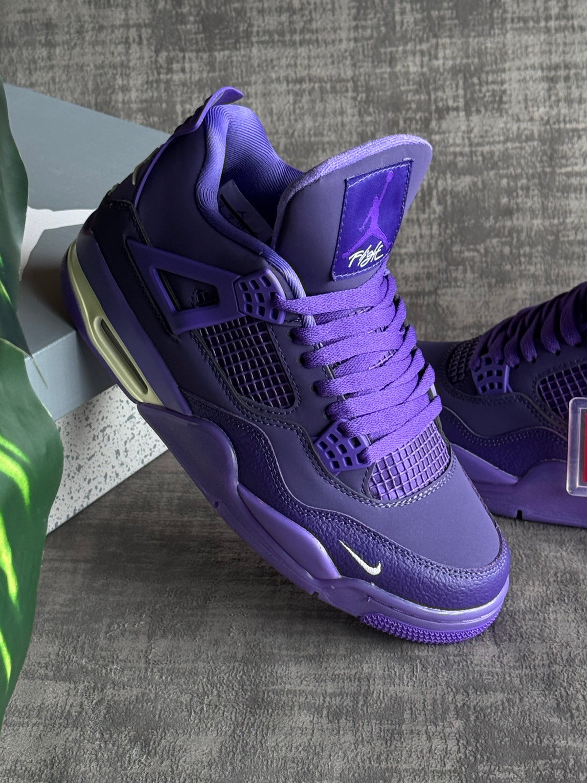 Air Jordan 4 Brick By Brick “Purple Rain”