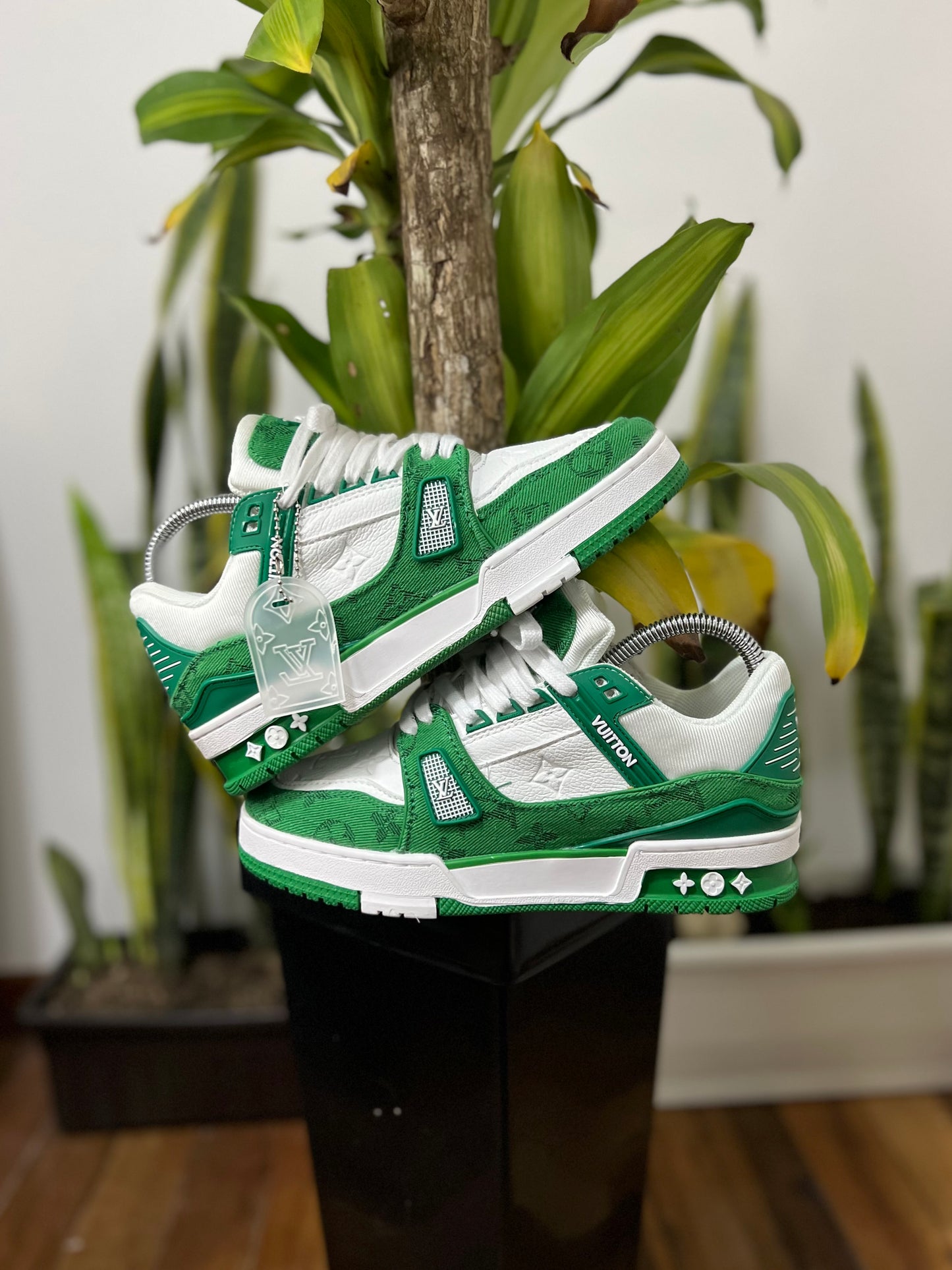 Louis Vuitton Trainer Green