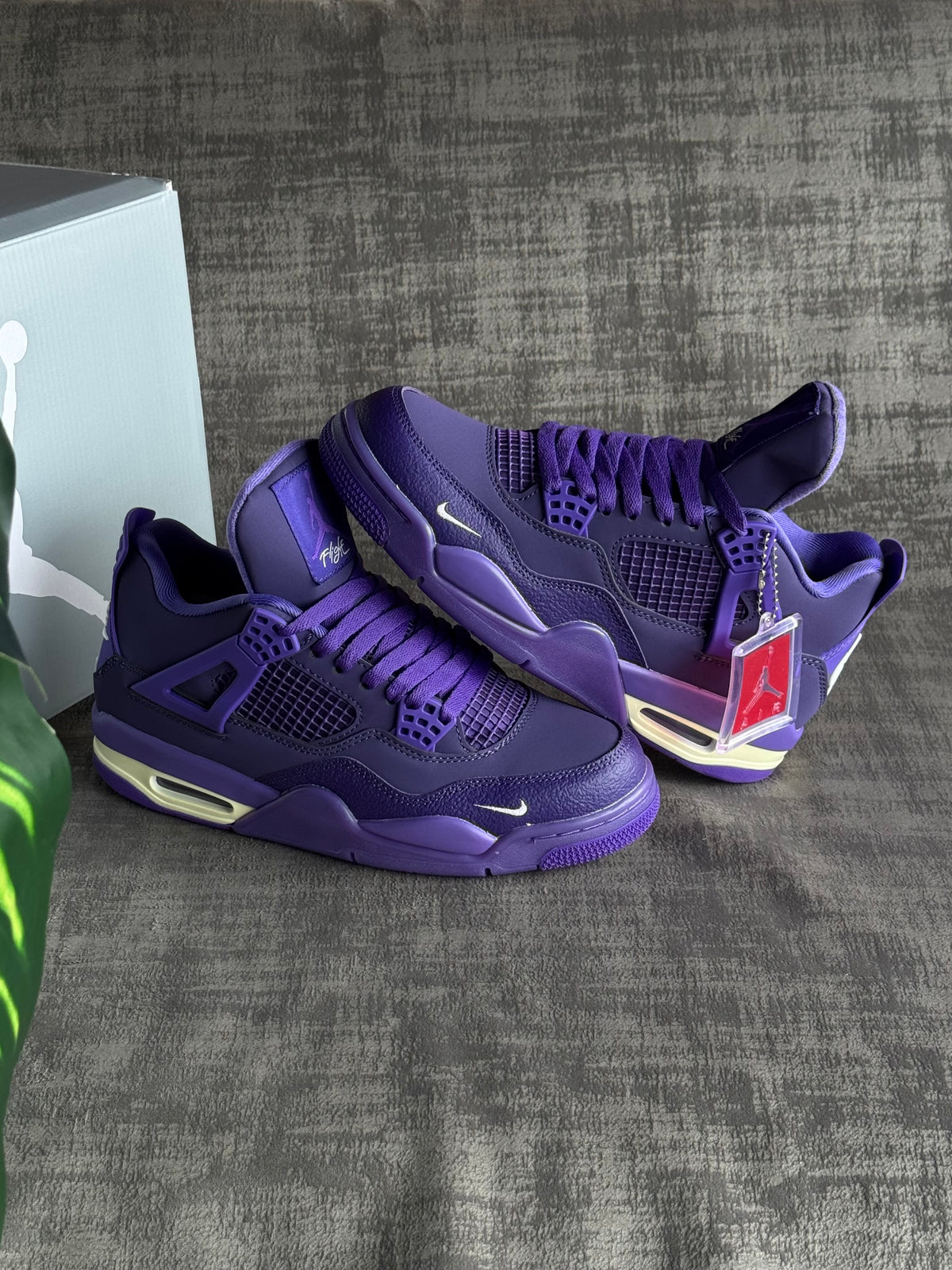 Air Jordan 4 Brick By Brick “Purple Rain”