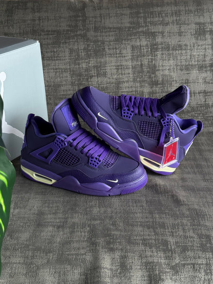 Air Jordan 4 Brick By Brick “Purple Rain”
