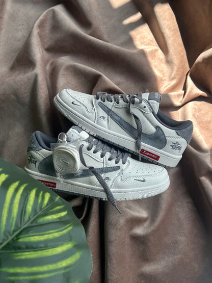 Air Jordan 1 Low x Stussy Supreme