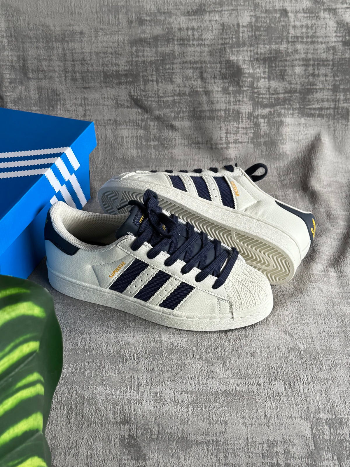 Adidas Superstar “White Navy”