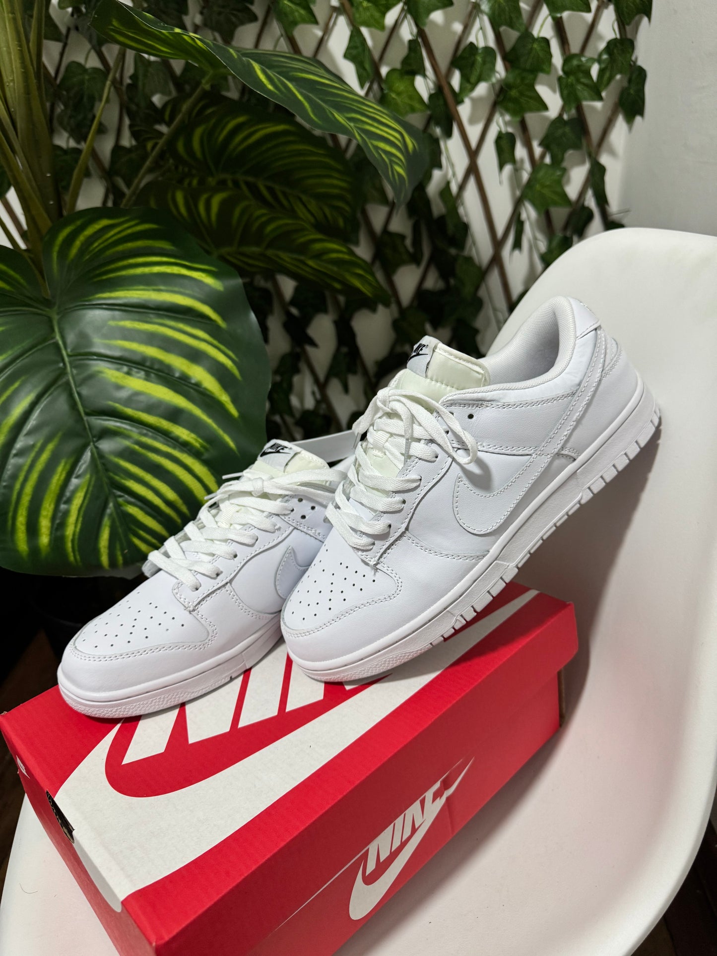 Nike SB Dunk Low “Triple White”