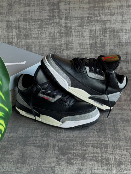 Air Jordan 3 x Levi’s “Black”