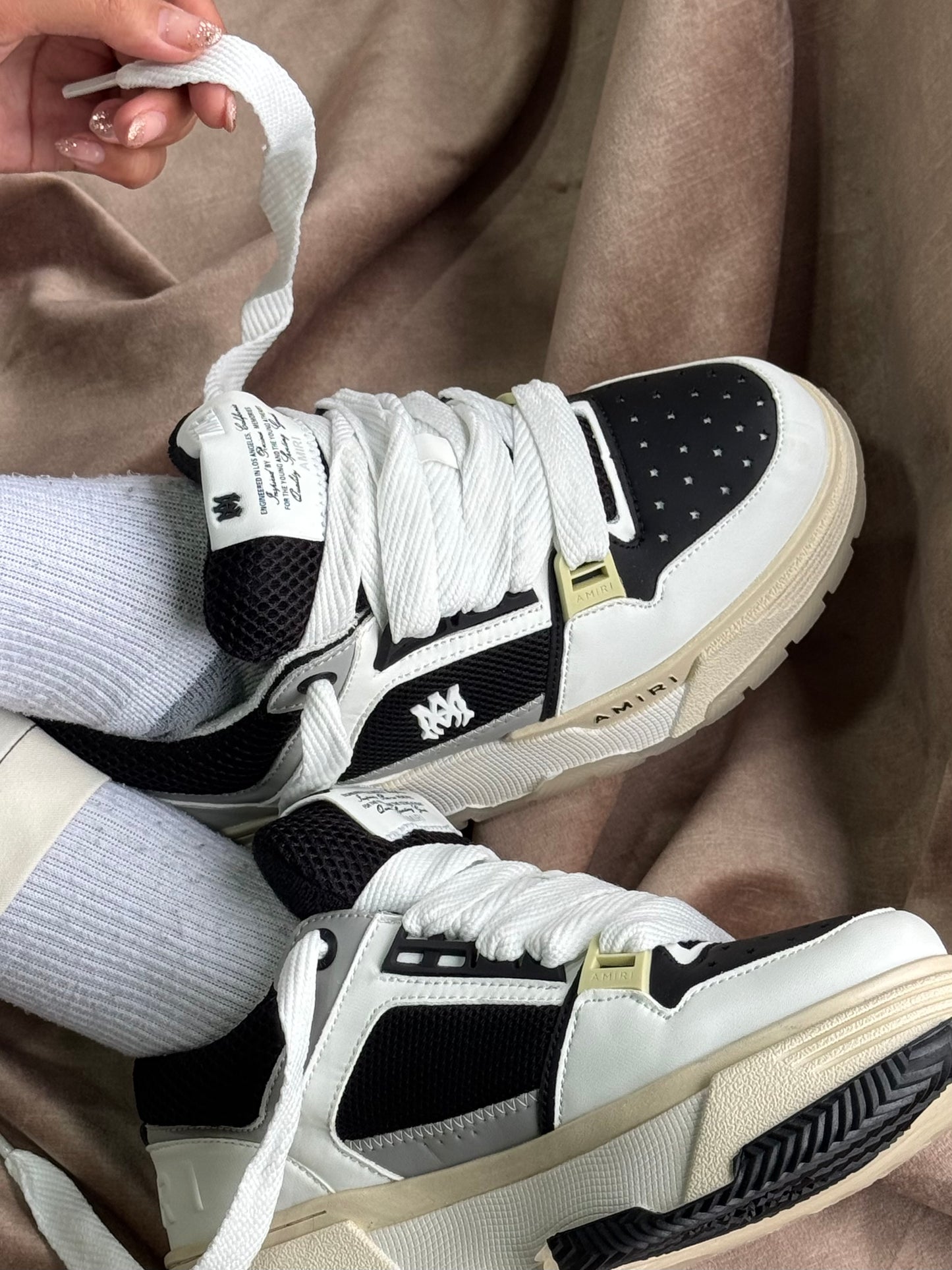Amiri MA-1 “White/Black”