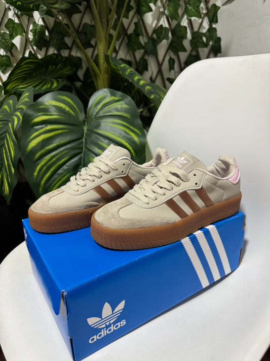 Adidas Samba Plataforma “Beige”