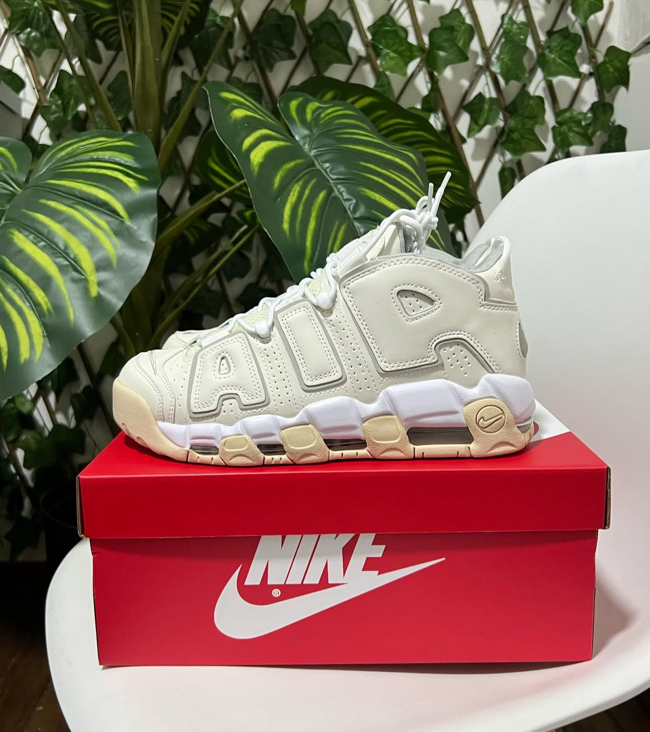 Nike Uptempo Beige