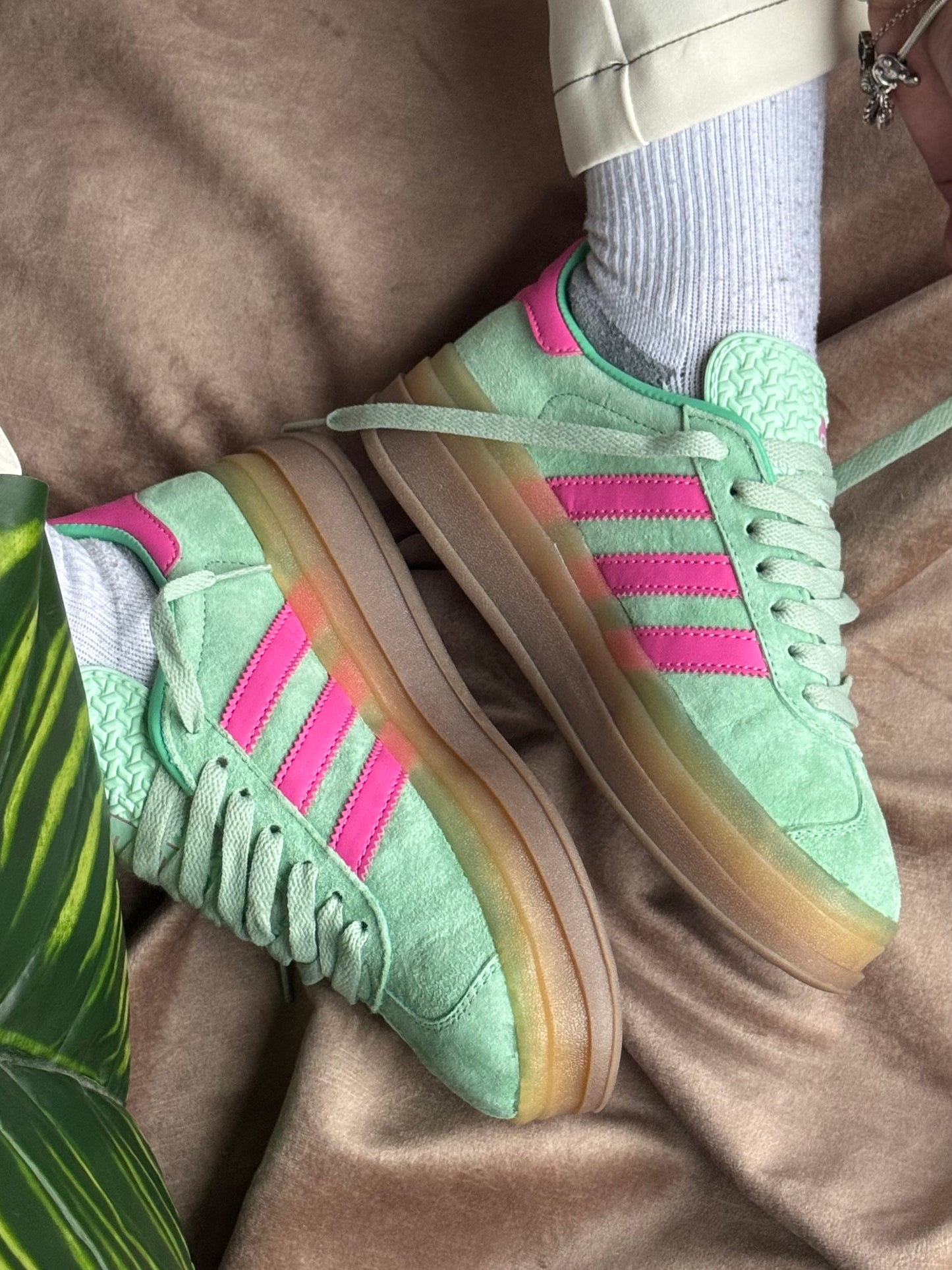 Adidas Gazelle Plataforma “Verde”