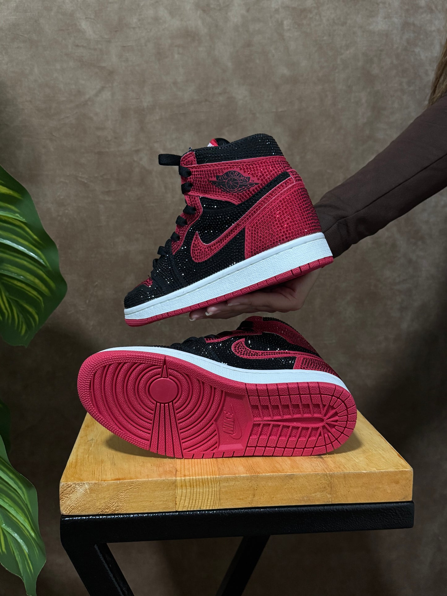Air Jordan 1 High “Chicago Swarovski”