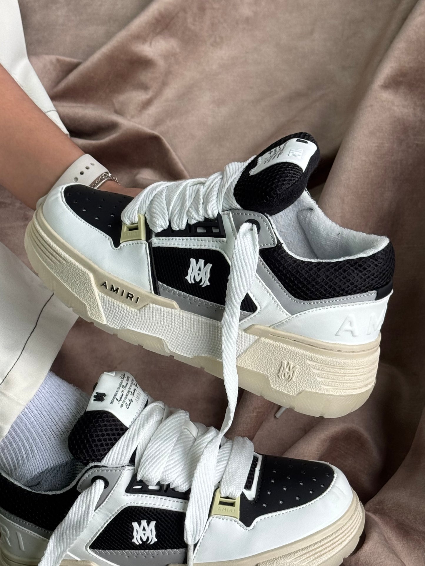 Amiri MA-1 “White/Black”