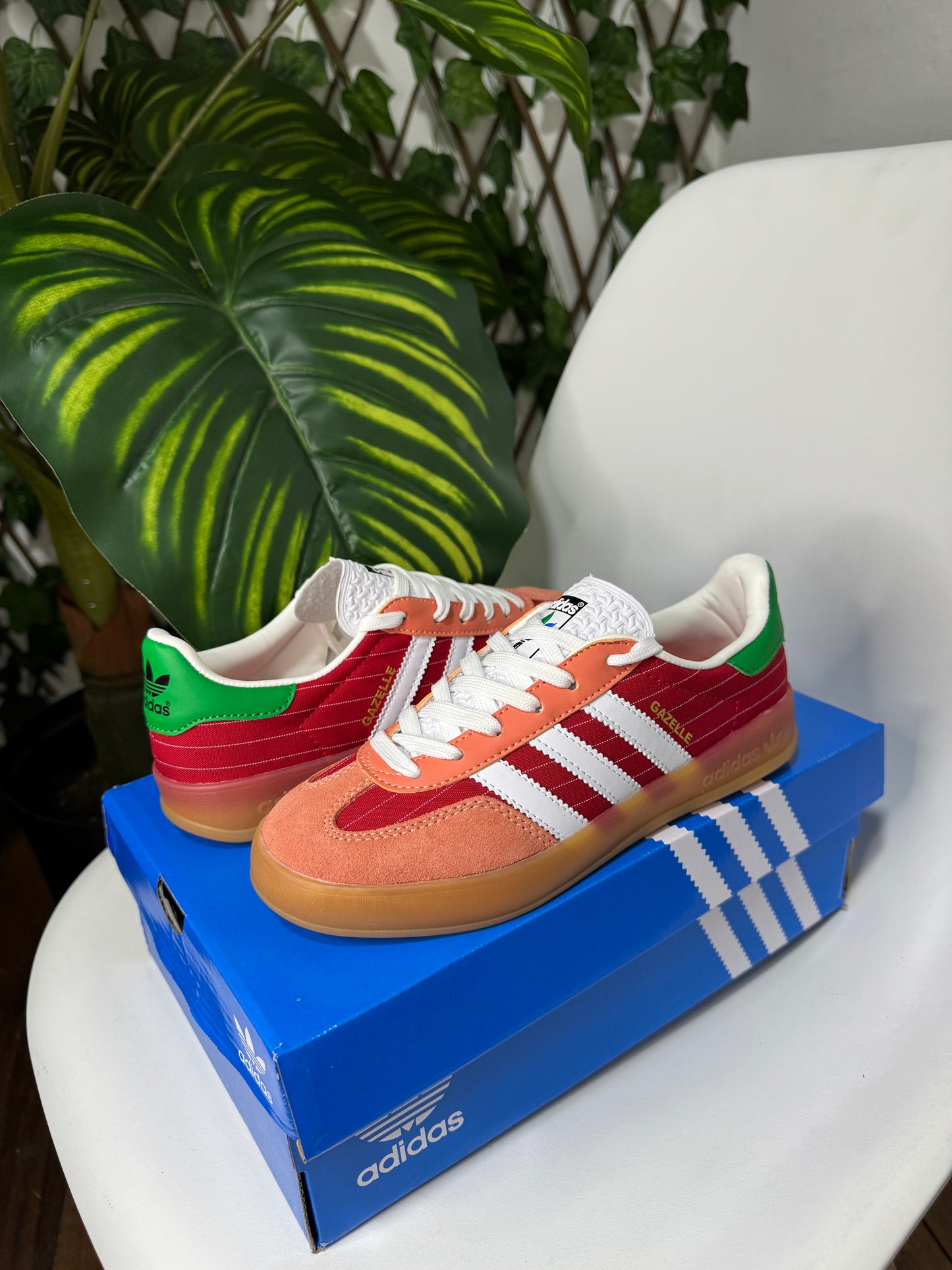 Adidas Gazelle Indoor Roja