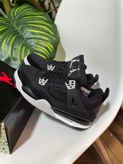 Air Jordan 4 Black Canvas