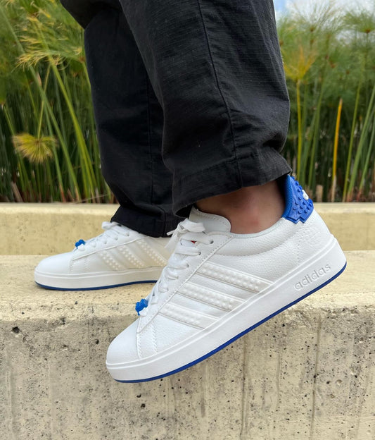 Adidas Grand Court x Lego “Blue”