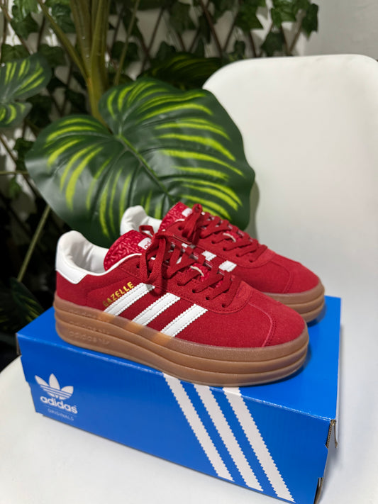 Adidas Gazelle Plataforma Roja