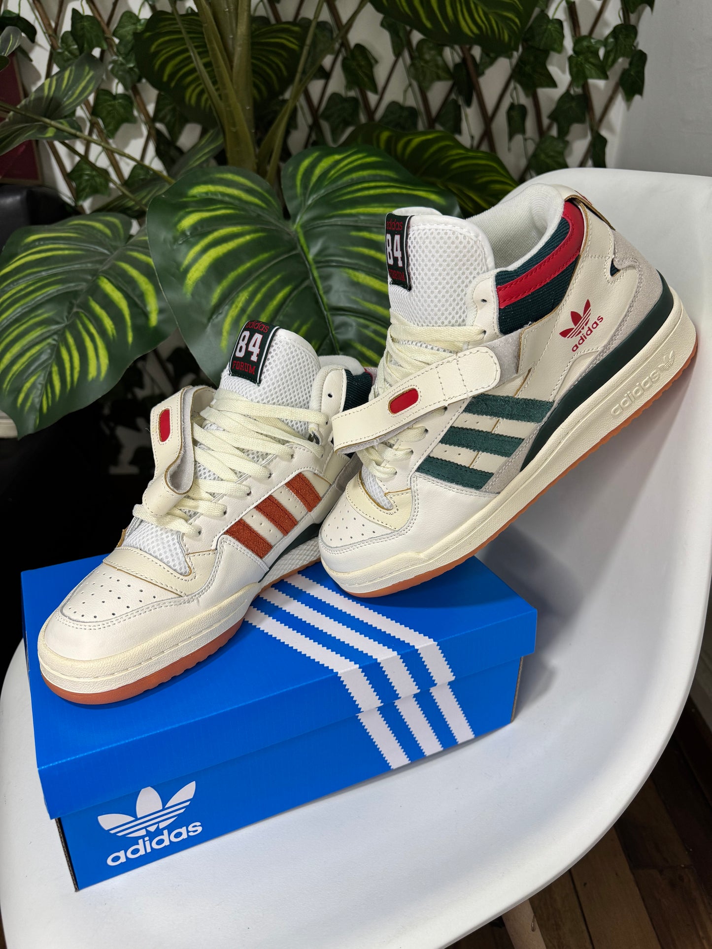 Adidas Forum 84 High “Collegiate Green Red”