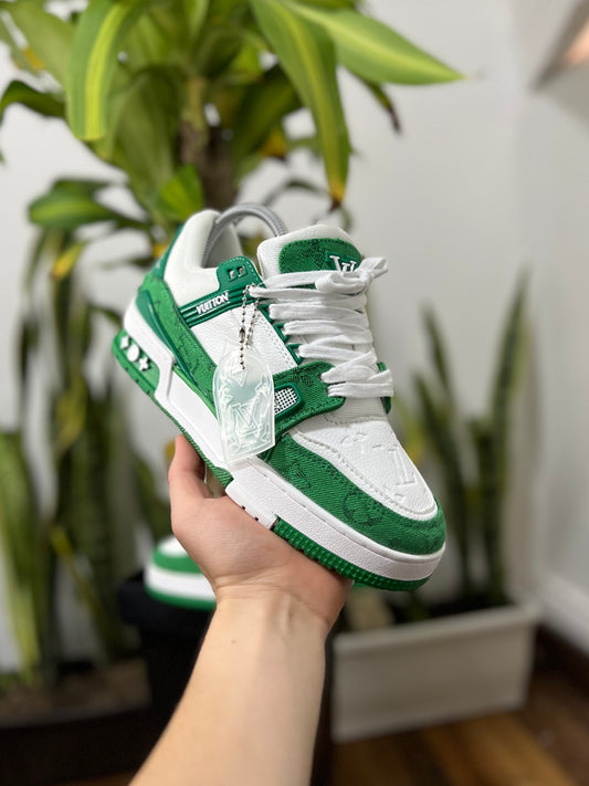 Louis Vuitton Trainer Green