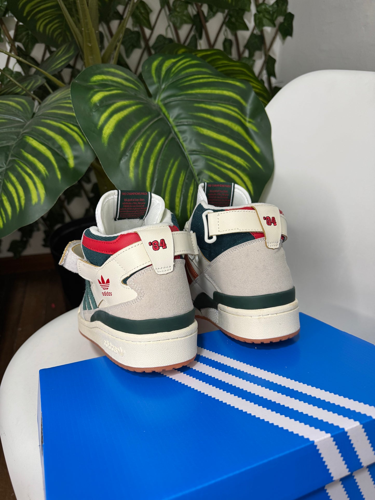 Adidas Forum 84 High “Collegiate Green Red”