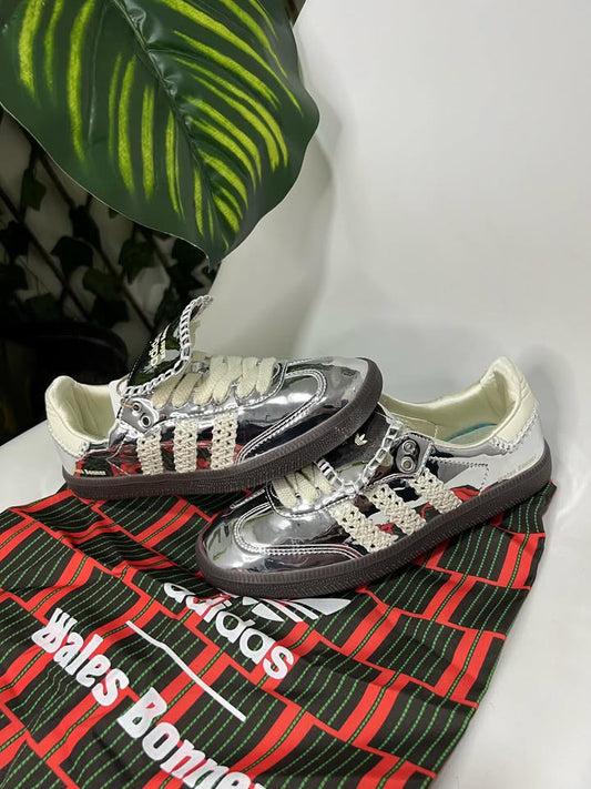 Adidas Samba Silver X Wales Bonner