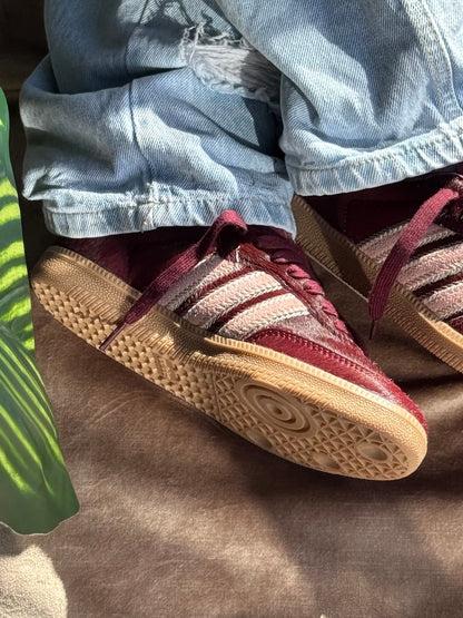 Adidas Samba OG “Maroon Sand Strata Pony”