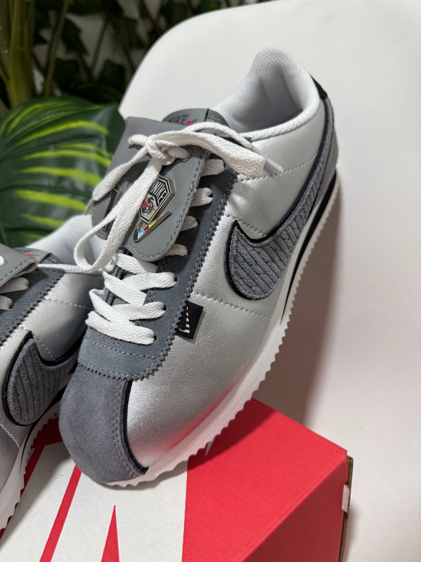 Nike Cortez Metallic Silver