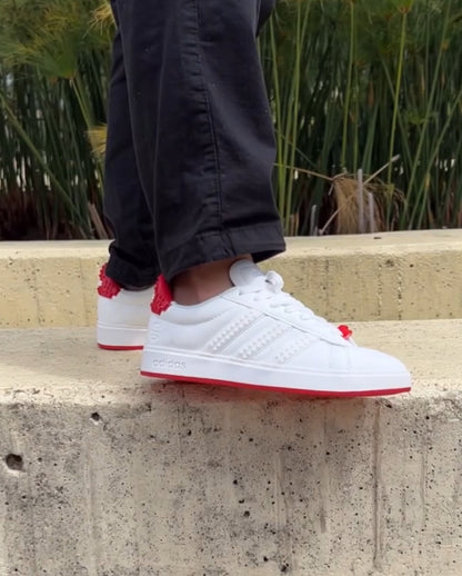 Adidas Grand Court x Lego “Red”