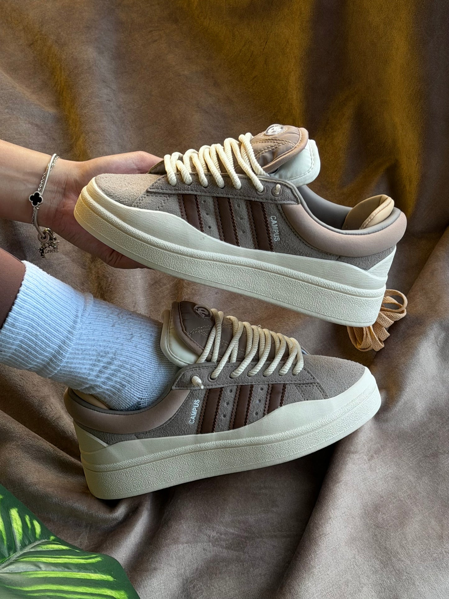 Adidas Campus x Bad Bunny “Chalky Brown”