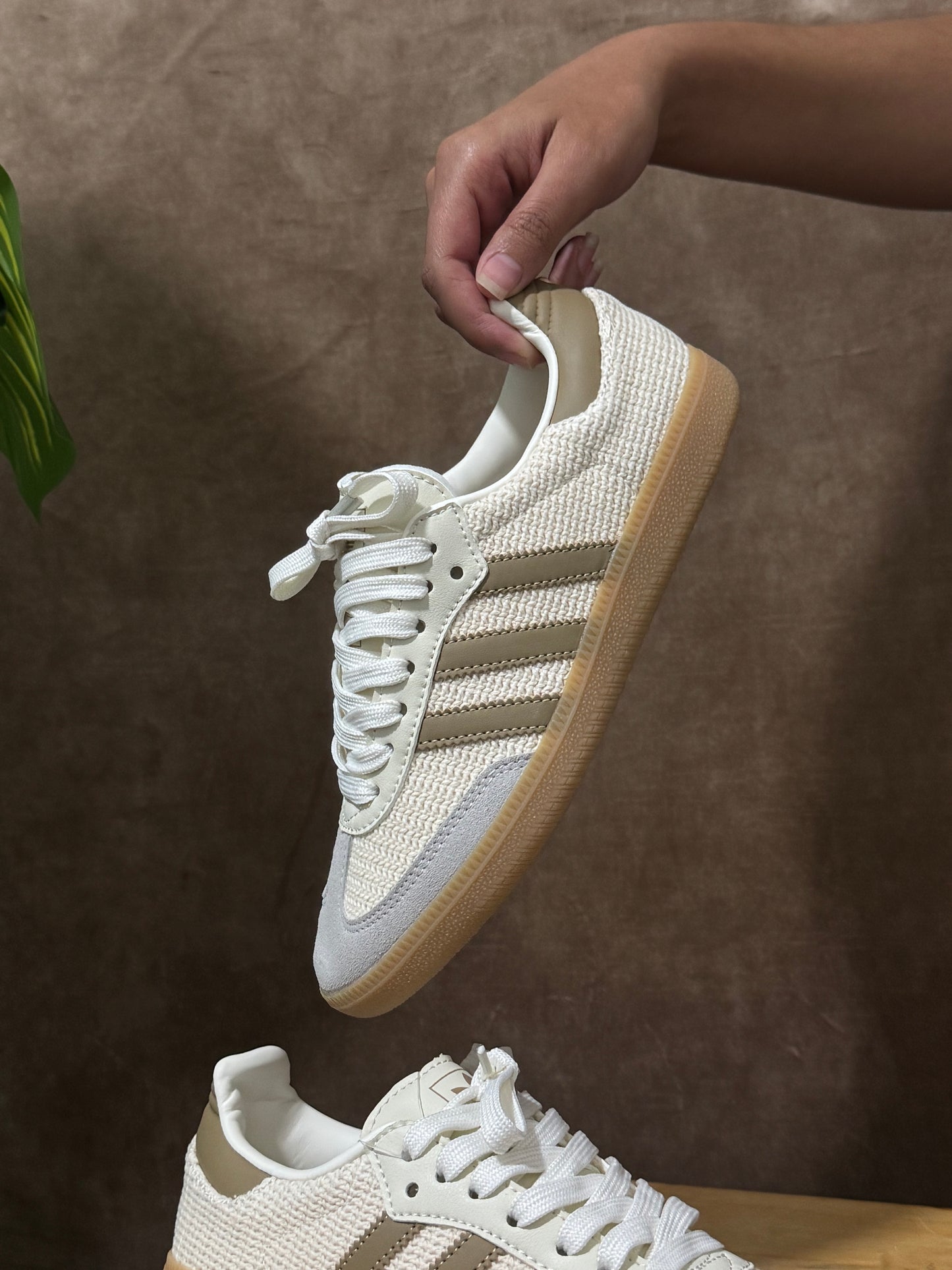 Adidas Samba “Cream Crochet”