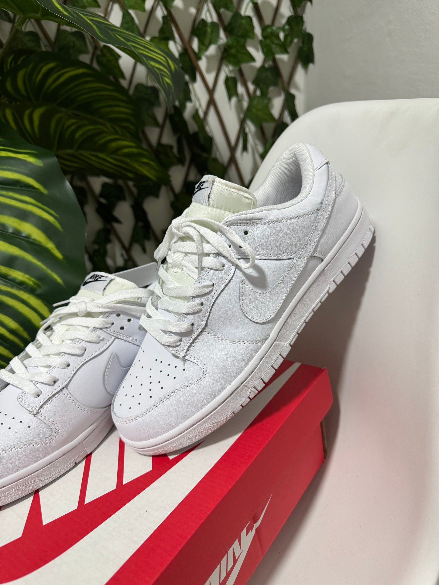 Nike SB Dunk Low “Triple White”