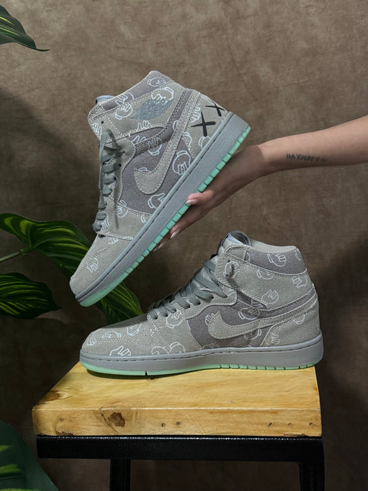 Air Jordan 1 Mid x Kaws